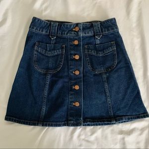 Madewell denim skirt 🦋
